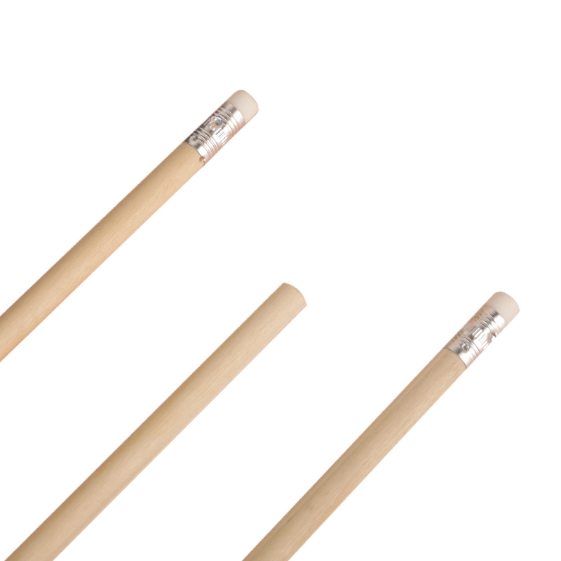 Lapiz Grafito Negro Con Goma