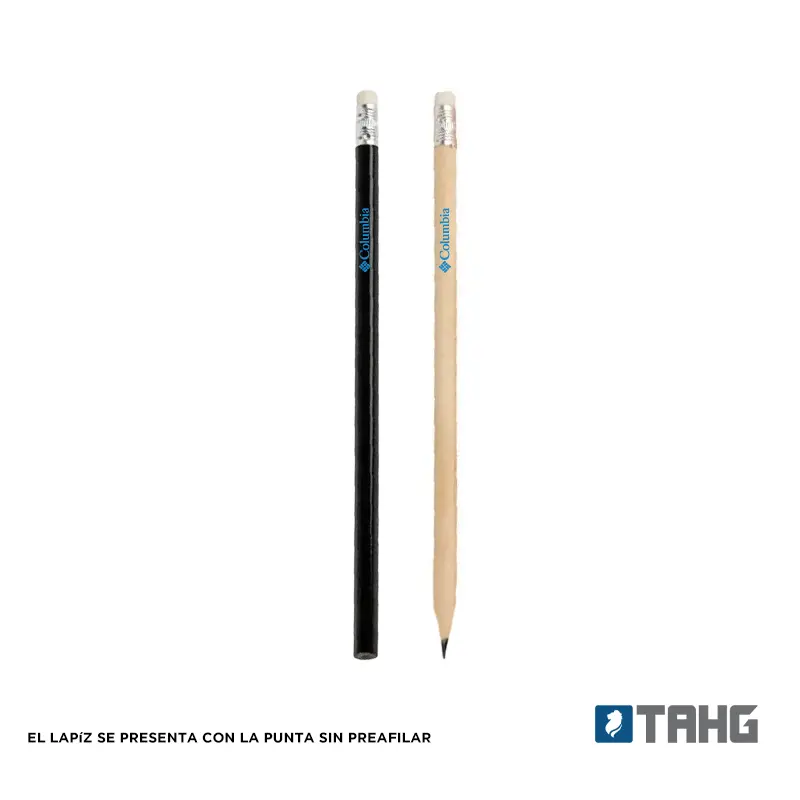 [13017000015] Lapiz Grafito Negro Con Goma