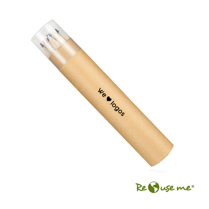 [22011000016] Set de Lapices Colores Eco 12 Tubo